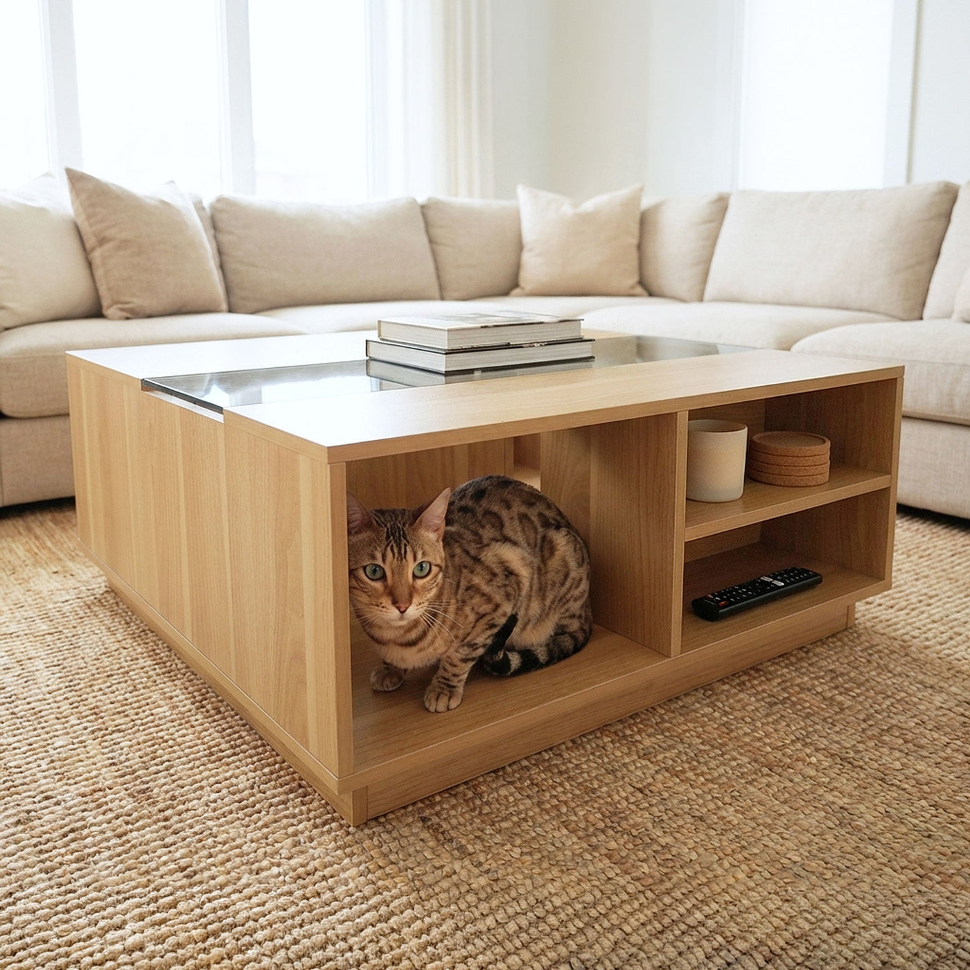 Coco Cat Coffee Table by 4Cats & Dogs, view 5