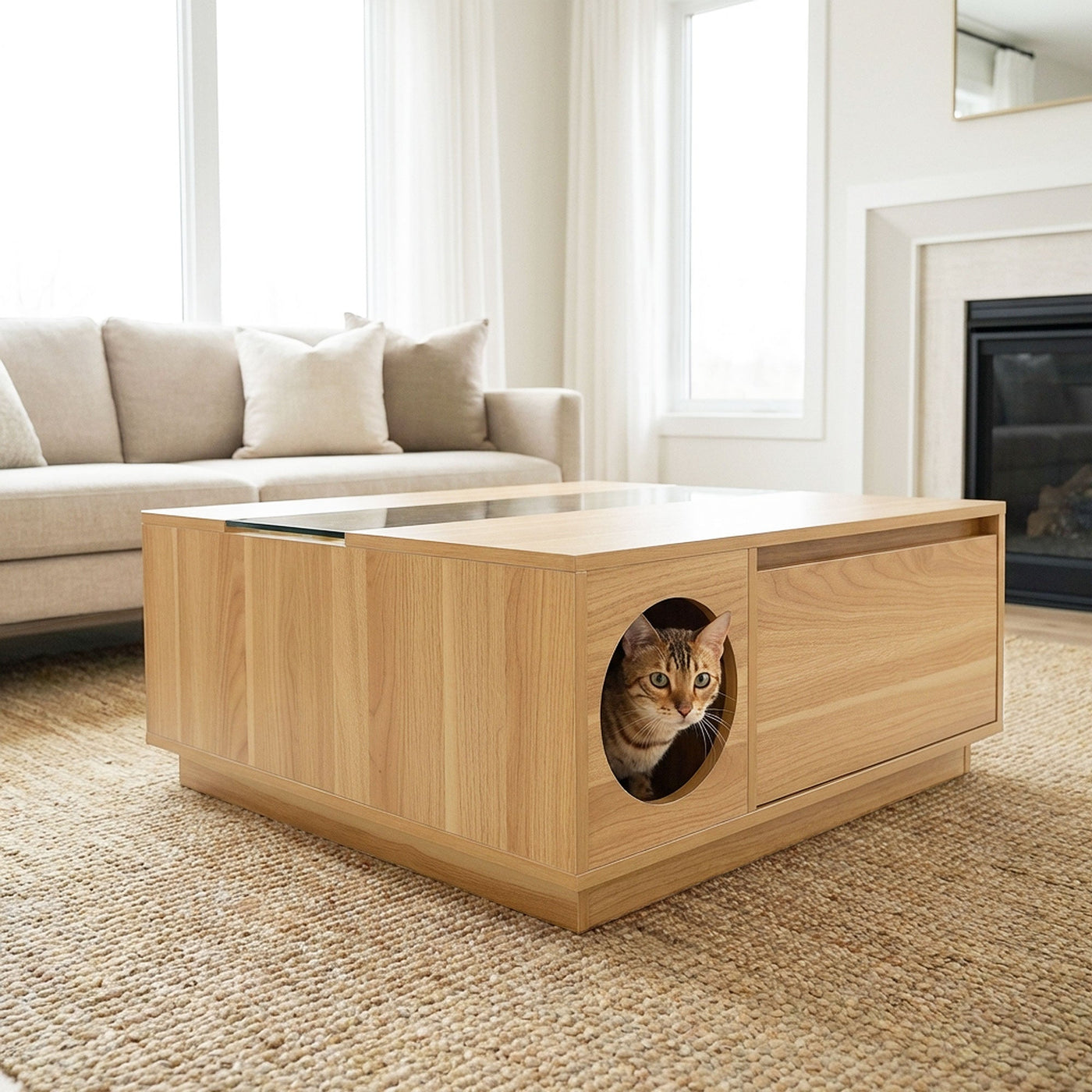 Coco Cat Coffee Table by 4Cats & Dogs, view 2