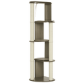 65" Corner Cat Tree with Scratching Posts