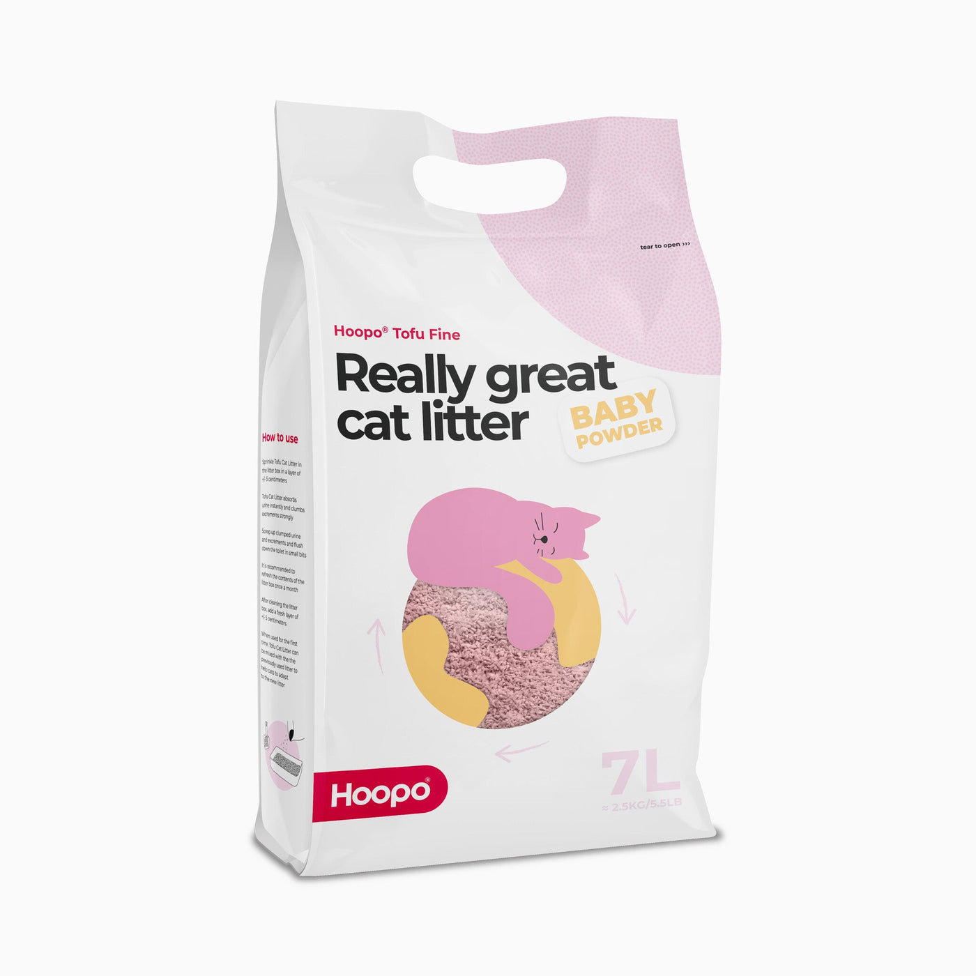 Tofu Fine Baby Powder Cat Litter