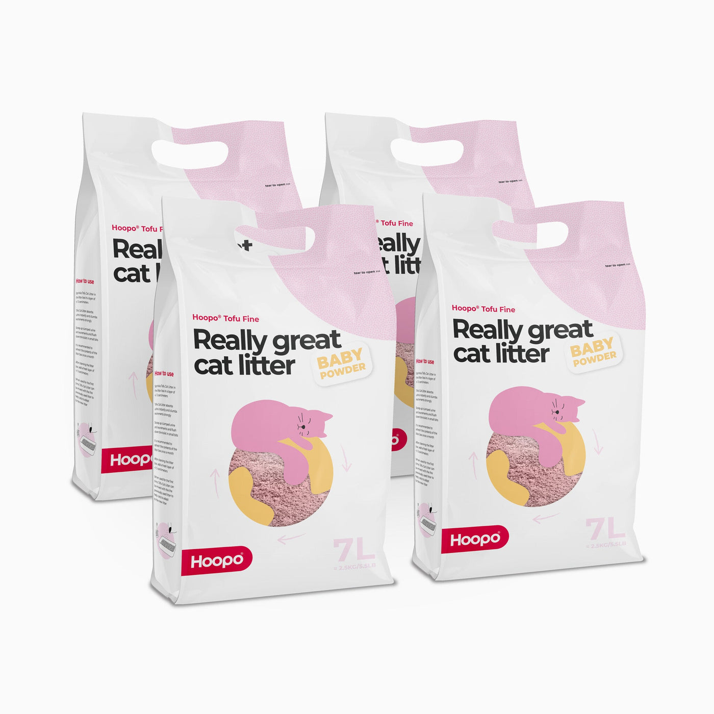 Tofu Fine Baby Powder Cat Litter