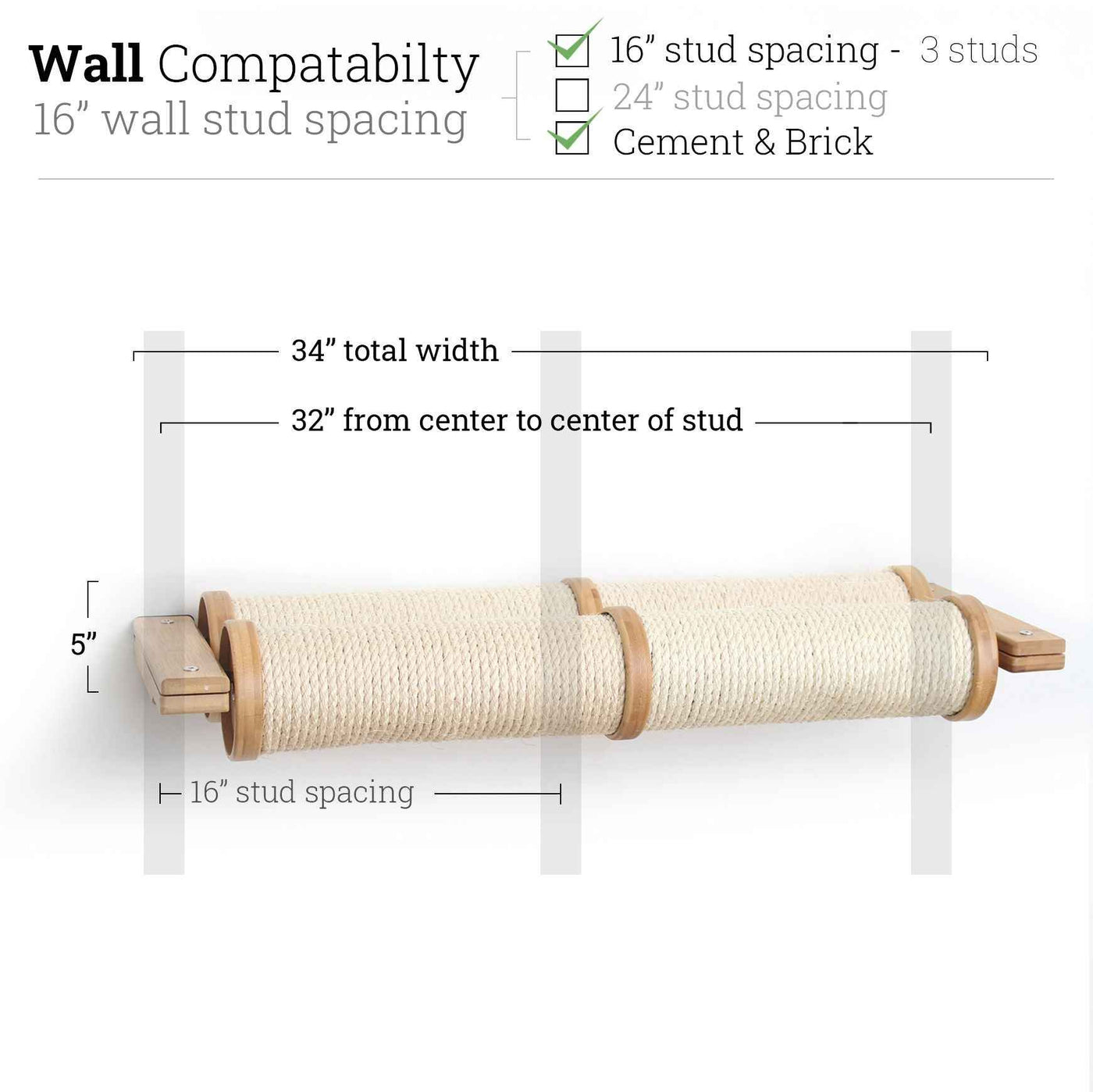 Horizontal Scratching Post