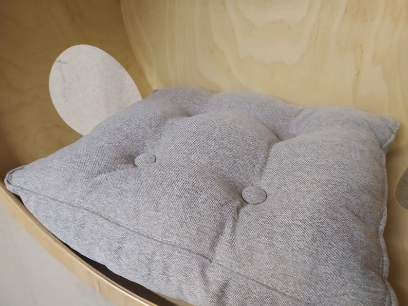 Round House Cushion, Cats Joys