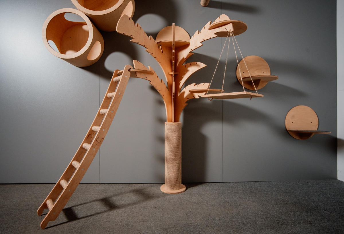 Modern Palm Tree Cat Tree, Cats Joys
