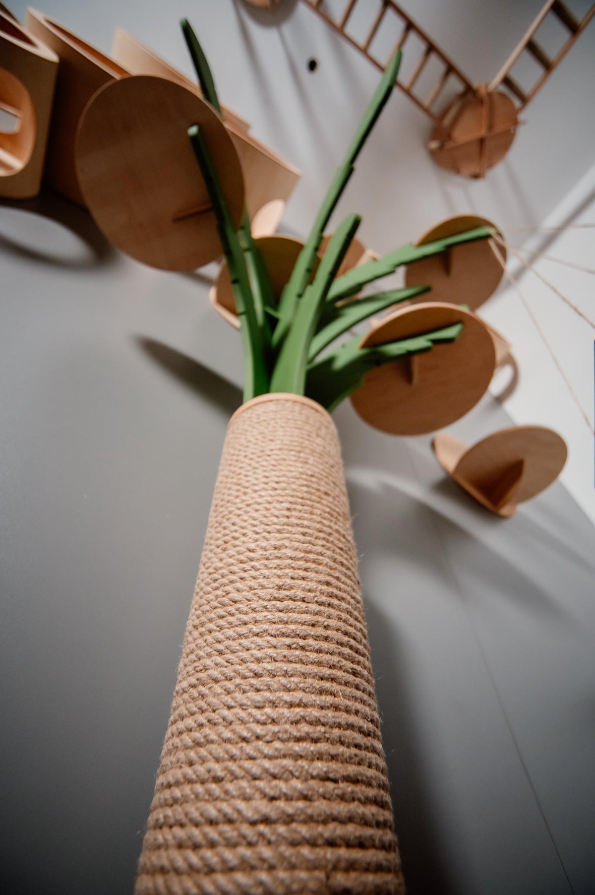 Modern Palm Tree Cat Tree, Cats Joys