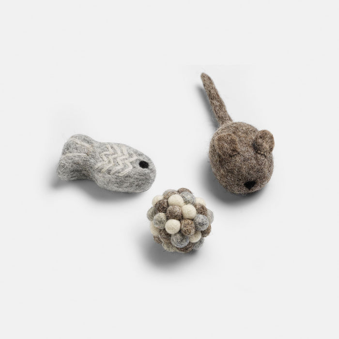 Milton Cat Toys, 3 Pack by Tail Living
