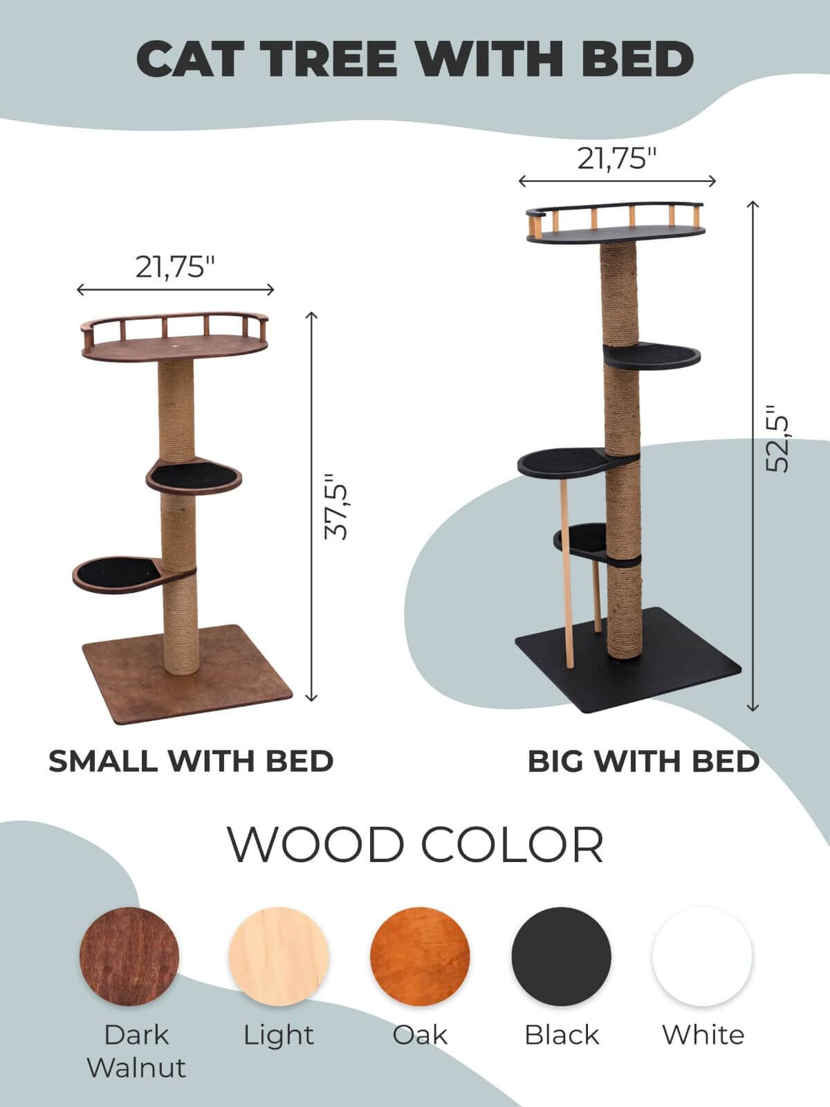 Wooden Cat Tree