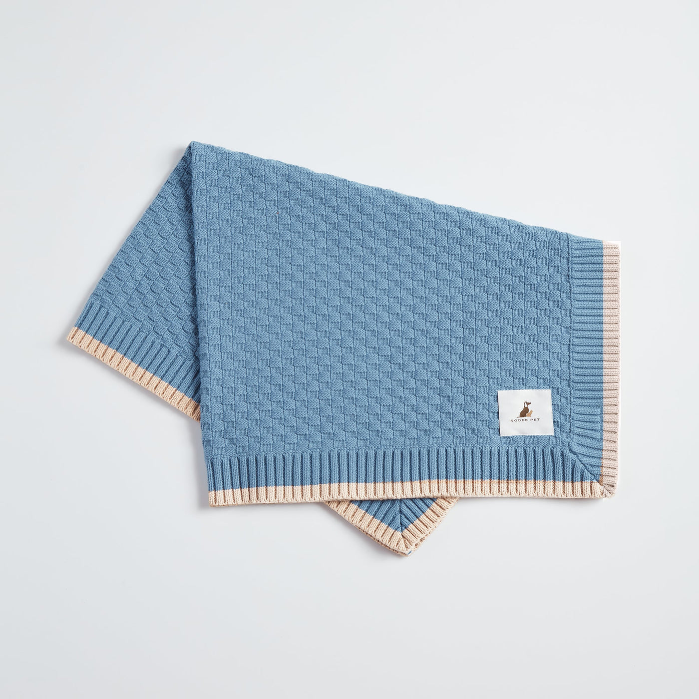 Nooee Cory organic cotton cat blanket
