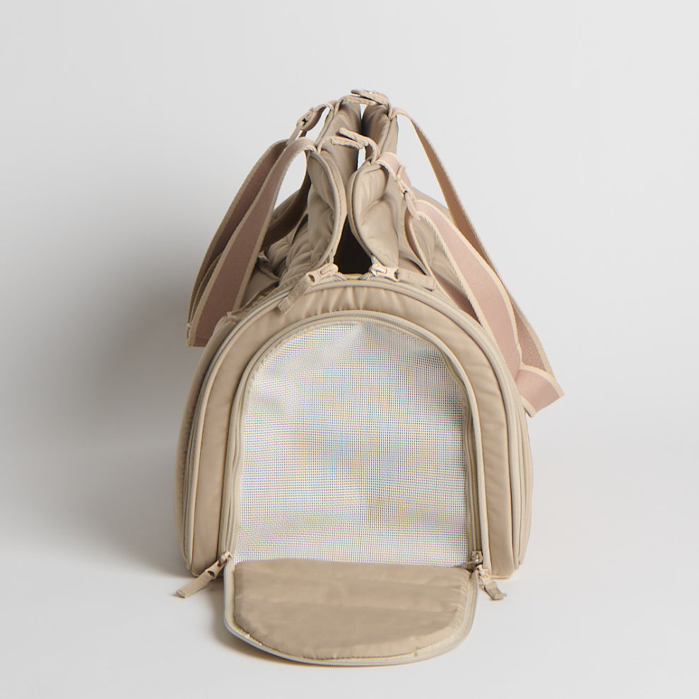 Nooee Oliver quilted cat carrier travel bag