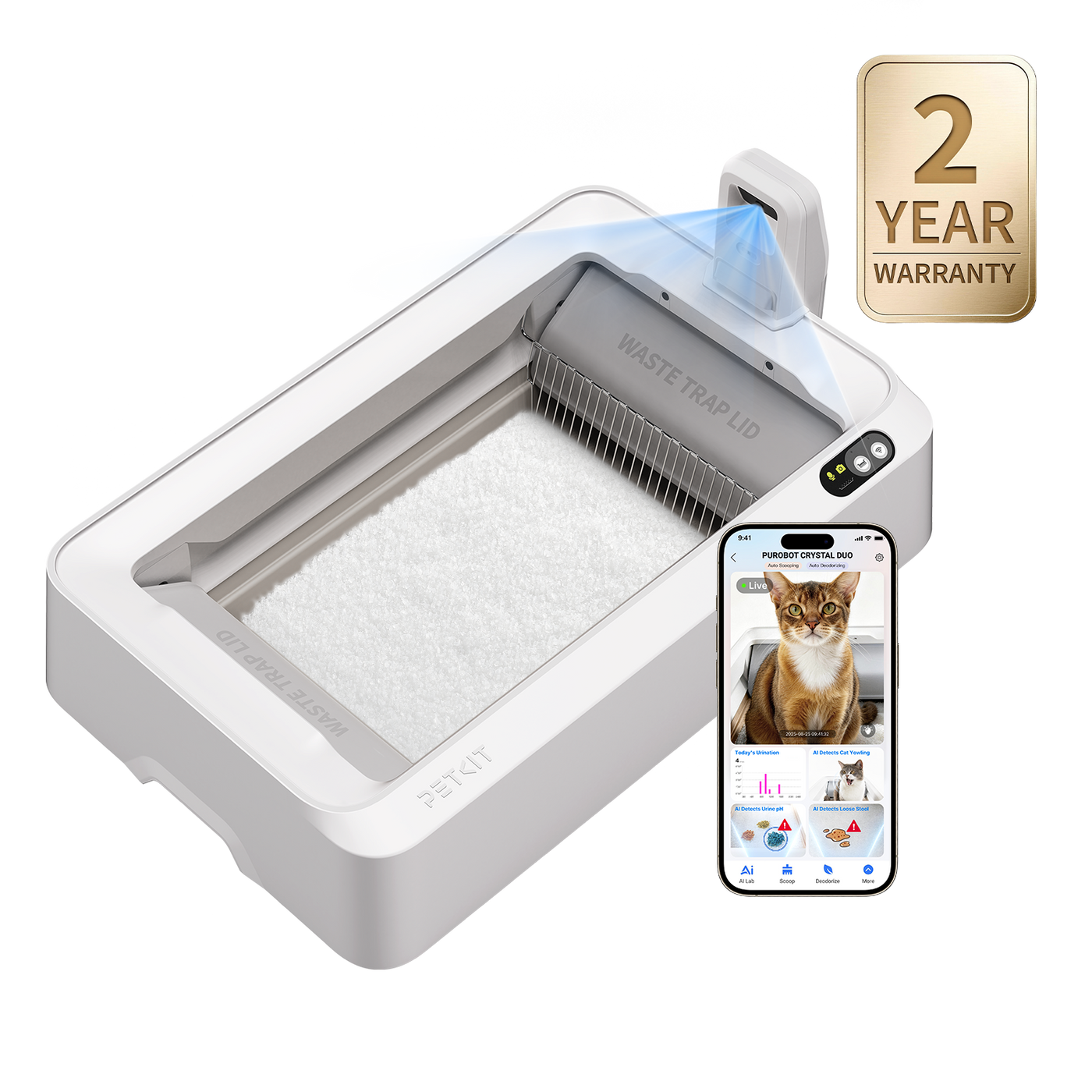 Petkit Purobot Crystal Duo Litter Box
