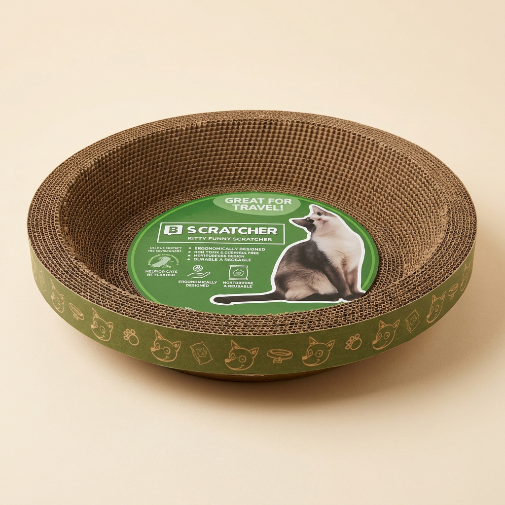 Round Cat Scratcher by Designer Pet