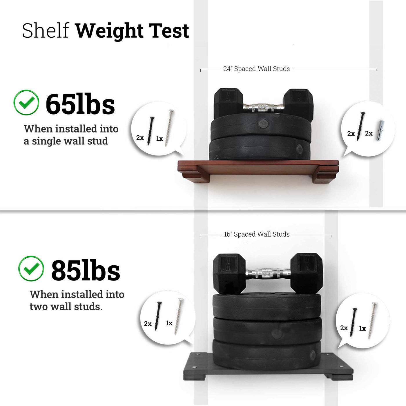 Wall mounted solid bamboo cat shelf with a soft faux fur pad on top