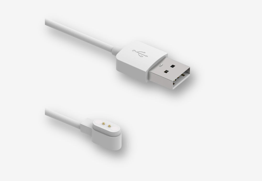 White Weenect XS magnetic charging cable