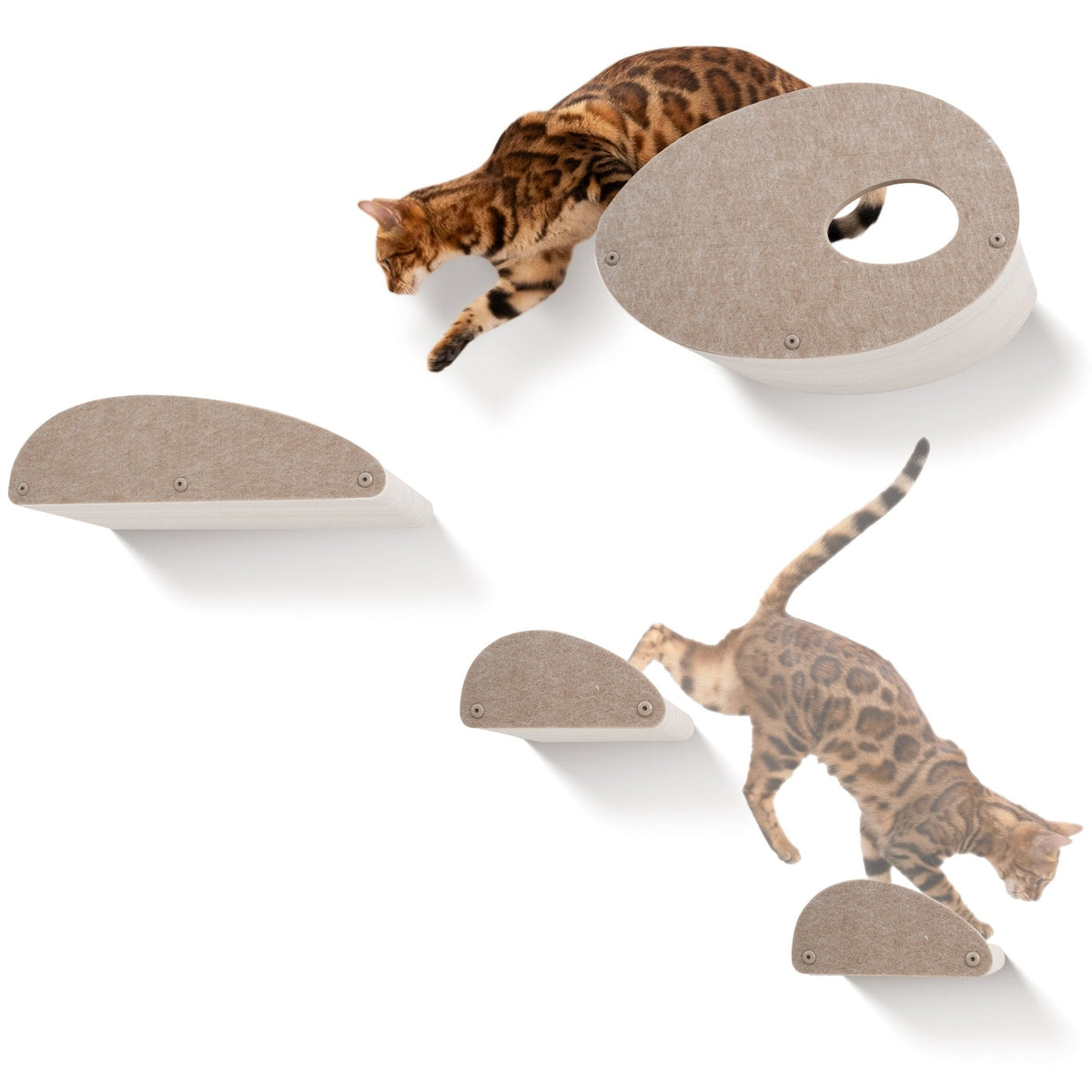 Set of 4 Facade Add-Ons, Oatmeal, Pryde Pets
