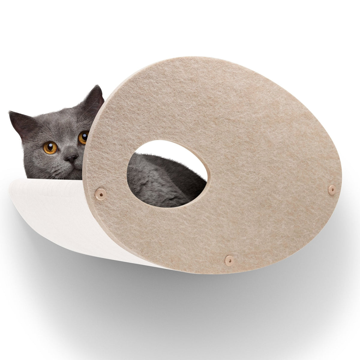 Curved Nest Facade Add-On, Oatmeal, Pryde Pets