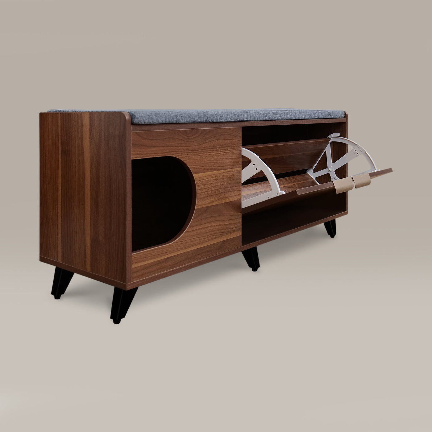 Tucker Cat Shoe Cabinet by 4Cats & Dogs, view 4