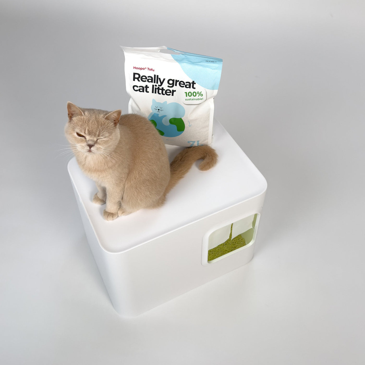 Tofu Natural Cat Litter