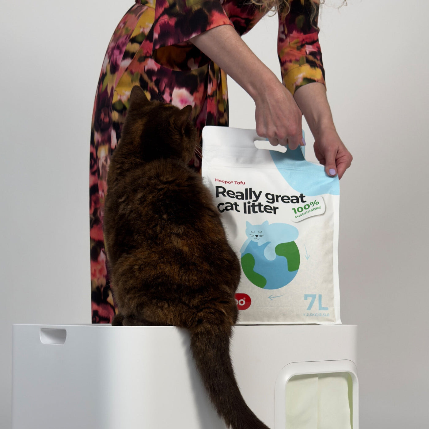 Tofu Natural Cat Litter