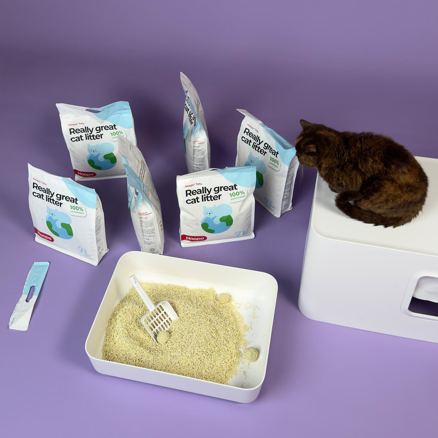 Tofu Natural Cat Litter