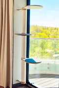 Wall-Mounted Cat Tree, 3 Posts