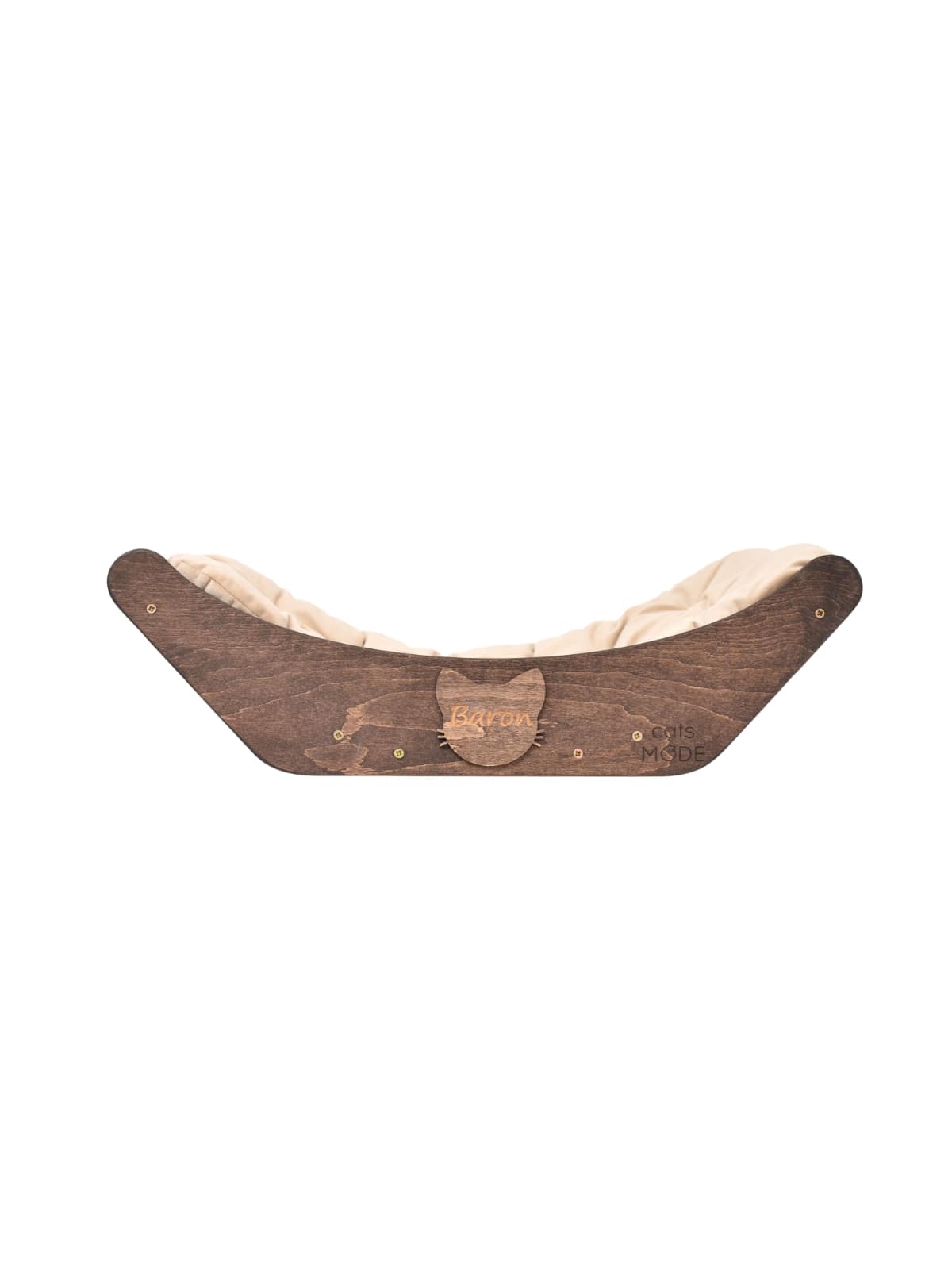 Cat Curve Wall Bed Black