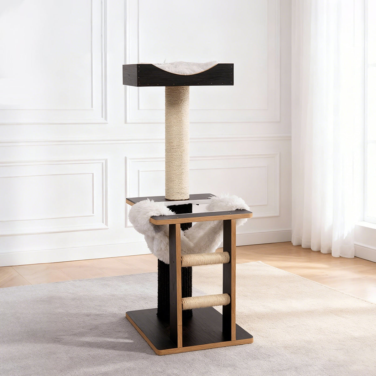 Walnut Tower Cat Tree by SeasonHome